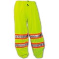 Tingley Rubber Tingley® P70032 Class E Two-Tone Pants, Fluorescent Lime, Polyester Mesh, 4XL/5XL P70032.4X-5X